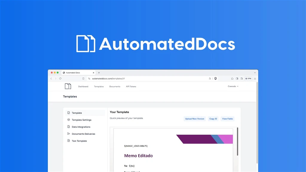 Automated Docs Homepage