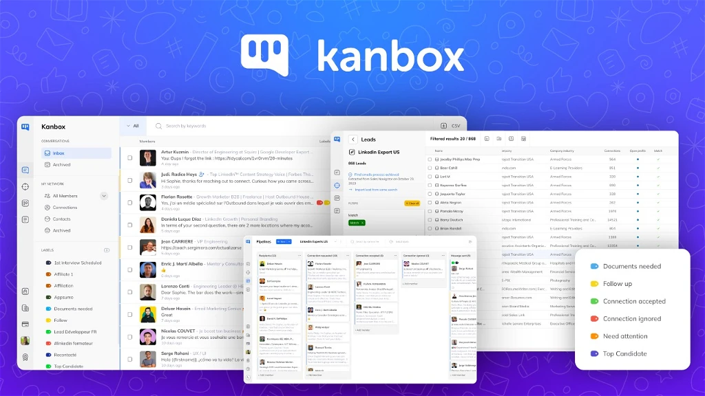 Kanbox homepage